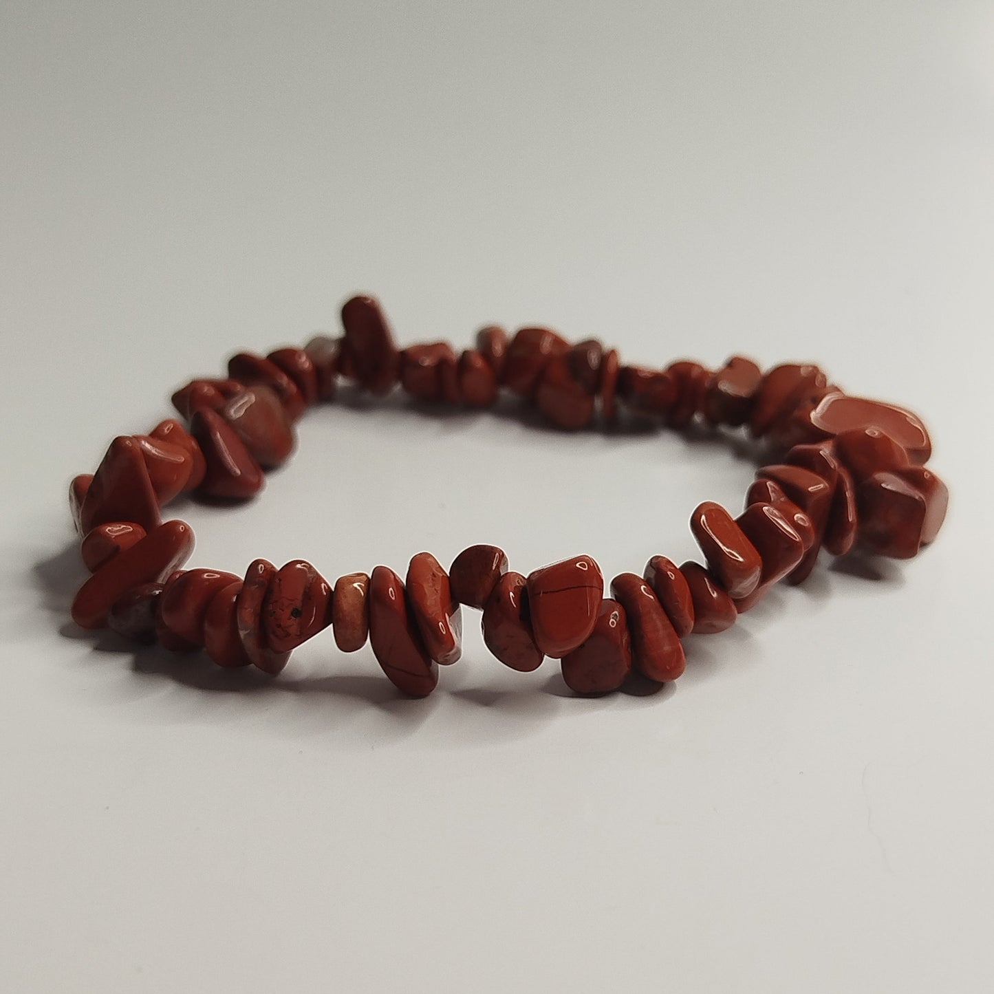 Bracelet en Jaspe Rouge