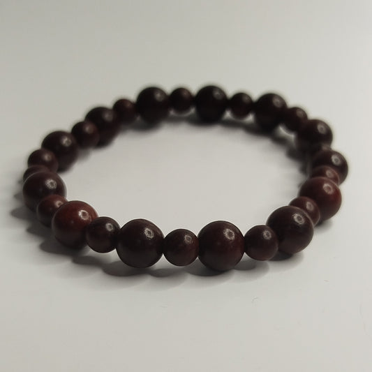 Bracelet perles en Bois