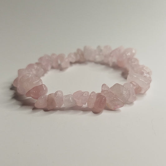 Bracelet en Quartz Rose